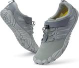 Tênis de corrida de trilha WHITIN Minimalist Barefoot Women Grey 42 Tênis de corrida de trilha WHITIN Minimalist Barefoot Women Grey 42