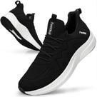 Tênis de Corrida Feethit Slip On - Preto e Branco - Tamanho 12 Tênis de Corrida Feethit Slip On - Preto e Branco - Tamanho 12