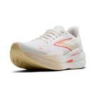 Tênis de Corrida Feminino Brooks Hyperion Max 2 Branco Pêssego