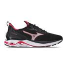 Tênis de Corrida Mizuno Wave Mirai 6 Preto Pink - Feminino Tênis de Corrida Mizuno Wave Mirai 6 Preto Pink - Feminino