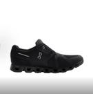 Tênis de corrida ON Cloud5 de cano baixo para homens em preto - US 10
