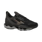 Tênis de Corrida Preto Wave Endeavor II Mizuno Tênis de Corrida Preto Wave Endeavor II Mizuno
