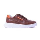 Tenis De Couro Premium Sapatenis Arrojado Casual Estiloso