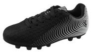 Tênis de futebol Vizari Stealth FG Firm Ground Little Kid preto/branco