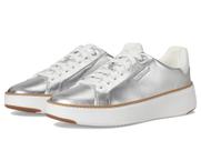 Tênis de golfe Cole Haan Grandpro Topspin feminino prateado 5 Tênis de golfe Cole Haan Grandpro Topspin feminino prateado 5