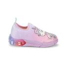 Tênis De Led Infantil Menina Bibi Space Unicórnio Iris Rosa