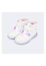 Tênis de Led Infantil Pampili Liz Luz Cano Médio Holográfico Branco Tênis de Led Infantil Pampili Liz Luz Cano Médio Holográfico Branco
