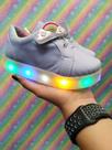 Tênis de led luz pisca infantil meninas