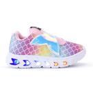 Tenis De Led Meninas Sereia Glitter Refletivo Calce Facil Tenis De Led Meninas Sereia Glitter Refletivo Calce Facil