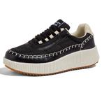 Tênis de plataforma LUCKY STEP Rhinestone, moda feminina