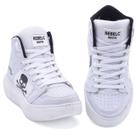 Tênis de Treino Botinha Feminino Skull Caveira Academia Especial Treino Dança Trainning Rebelc Mega Oferta