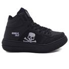 Tênis de Treino Botinha Feminino Skull Caveira Academia Especial Treino Dança Trainning Rebelc Mega Oferta