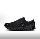 Tênis de treino de corrida ON Cloud X4 para homens pretos US8