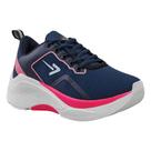 Tênis de Treino Marinho Pink BX2439 Confortável Box 200