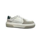Tênis Democrata Casual Em Couro 623101 Branco