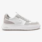 Tênis Democrata Denim Block Couro Off White