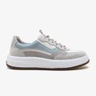 Tênis Democrata Feminino Drake Pulse Off White/Azul