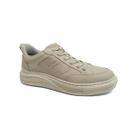 Tênis Democrata Masculino Casual Em Couro 653101 Creme