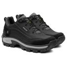 Tênis Desert Cano Baixo Biqueira PVC Preto com Cinza CA 52082 Tênis Desert Cano Baixo Biqueira PVC Preto com Cinza CA 52082