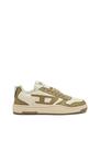 Tênis diesel s-ukiyo v2 low sneakers - oyster white / martini olive tamanho:41