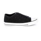 Tênis Diversão Mini Clara Preto Meninas