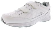 Tênis Dr. Scholl's Brisk para homens de grande largura, branco, cinza, 12 W Tênis Dr. Scholl's Brisk para homens de grande largura, branco, cinza, 12 W