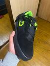 Tenis Duall preto e verde