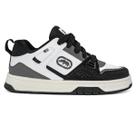 Tênis Ecko Riverside Unissex Branco Preto Grafite Cor:PretoTamanho:38
