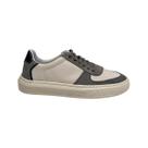Tênis em couro casual horman ch1481397 cinza