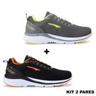 Tênis Esportivo 2 Pares Casual Dia a Dia