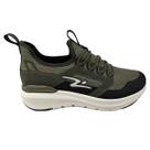 Tenis Esportivo Adrun Run One Verde Calce Facil Original