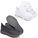 Tênis Esportivo Confortavel Evoltenn Easy Solado 4D - 2 Pares Preto e branco Tênis Esportivo Confortavel Evoltenn Easy Solado 4D - 2 Pares Preto e branco