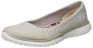 Tênis Esportivo Feminino Skechers Microburst One Up Taupe 38 BR