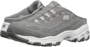 Tênis esportivo feminino Skechers Resilient Slip-On Mule Grey 7 M