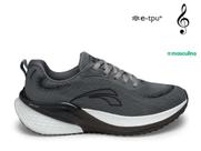 Tênis esportivo kolosh fusion masculino cinza preto H3561