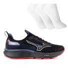 Tênis Esportivo Mizuno Cool Ride 3 Masculino + 3 Pares de Meias