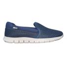 Tênis Esportivo Slip On de Malha Feminino Actvitta 4202.555 Azul