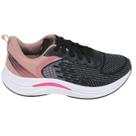 Tênis Feminino Academia Corrida Esportivo Vorax Caminhada 130GA23 Preto/Rose