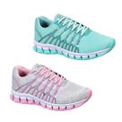 Tênis feminino academia kit 2 pares mega oly leve lançamento treino Tênis feminino academia kit 2 pares mega oly leve lançamento treino