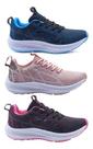 Tênis Feminino Academia Leve Confortável Kit 3 Unid