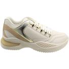 Tênis Feminino Adulto Confortável Casual Logus Flamê Cor:Off WhiteTamanho:37 Tênis Feminino Adulto Confortável Casual Logus Flamê Cor:Off WhiteTamanho:37