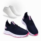 Tênis Feminino Ascension Meia Branca Estilo, Leveza e Conforto em Todos os Momentos