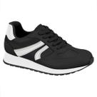 Tenis Feminino Beira Rio Palmilha Conforto Jogging 4339101 Tamanho:38Cor:Preto Branco