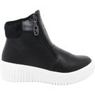 Tênis Feminino Botinha Casual Dia a Dia Passeio Trabalho Forro com Pelo Conforto Beira Rio 4316.112