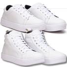Tênis feminino branco + bota esportiva branca dupla dinâmica