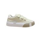 TÊNIS FEMININO BY BRAVA FLATFORM CASUAL tiras autocolantes FENO