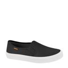 Tênis Feminino Calce Fácil Slip-on Conforto Moleca 5840.100 - Preto - 37