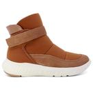 Tênis feminino cano médio usaflex camurça fecho flex Tênis feminino cano médio usaflex camurça fecho flex