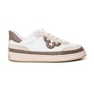 Tênis Feminino Capodarte Couro Monograma Casual 4019098 Tênis Feminino Capodarte Couro Monograma Casual 4019098