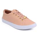 Tênis Feminino Casual em material sintético Confortável Barato Cadarço Tênis Feminino Casual em material sintético Confortável Barato Cadarço